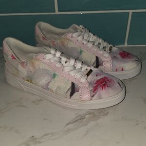 Ted Baker London Pink Floral Sneakers